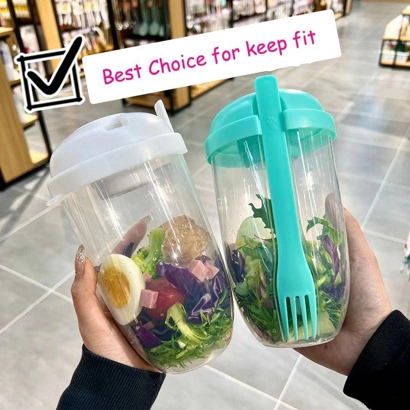 🔥Buy 2 Get 1 Free - Keep Fit Salad Meal Shaker Cup🥗