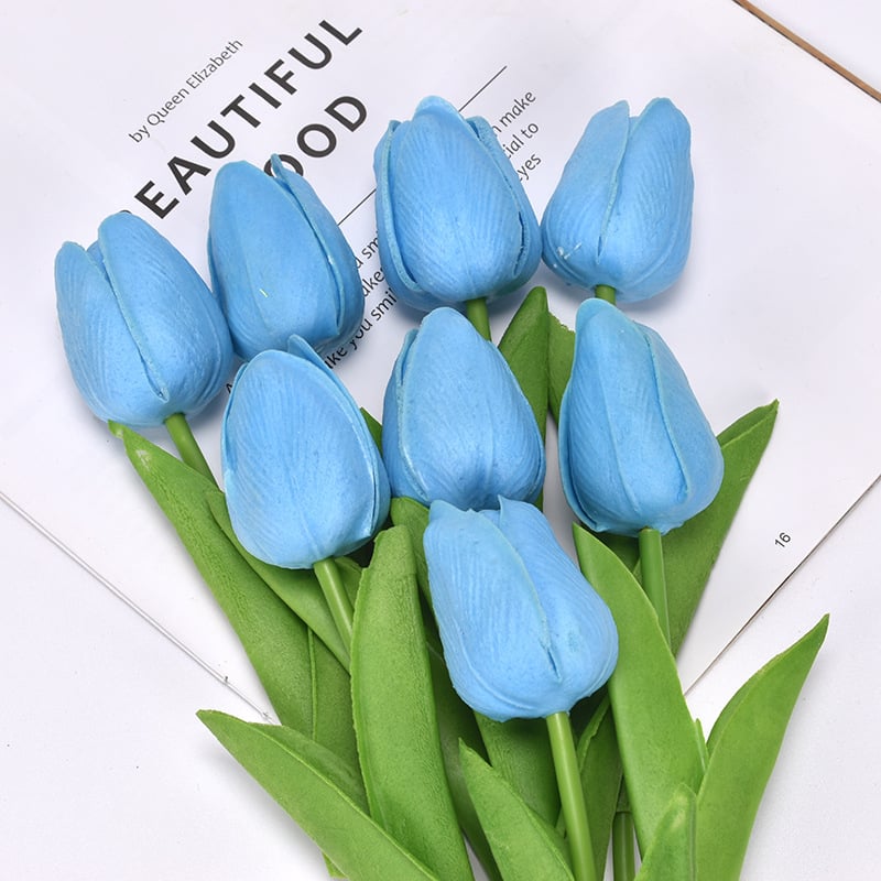 ✨Special price of the week $16.99💥-Realistic, UV-resistant artificial tulip flowers💐