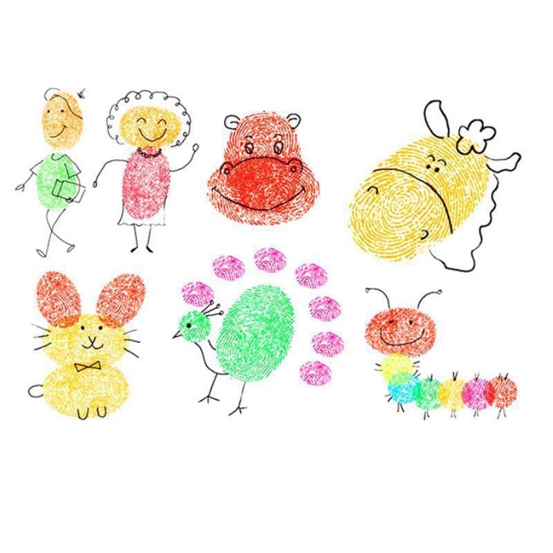 🔥Last Day 49% OFF - Funny Finger Painting Kit🌷😍